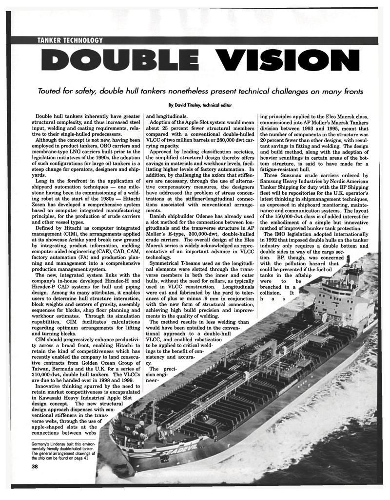 Maritime Reporter Magazine, page 30,  Mar 1997