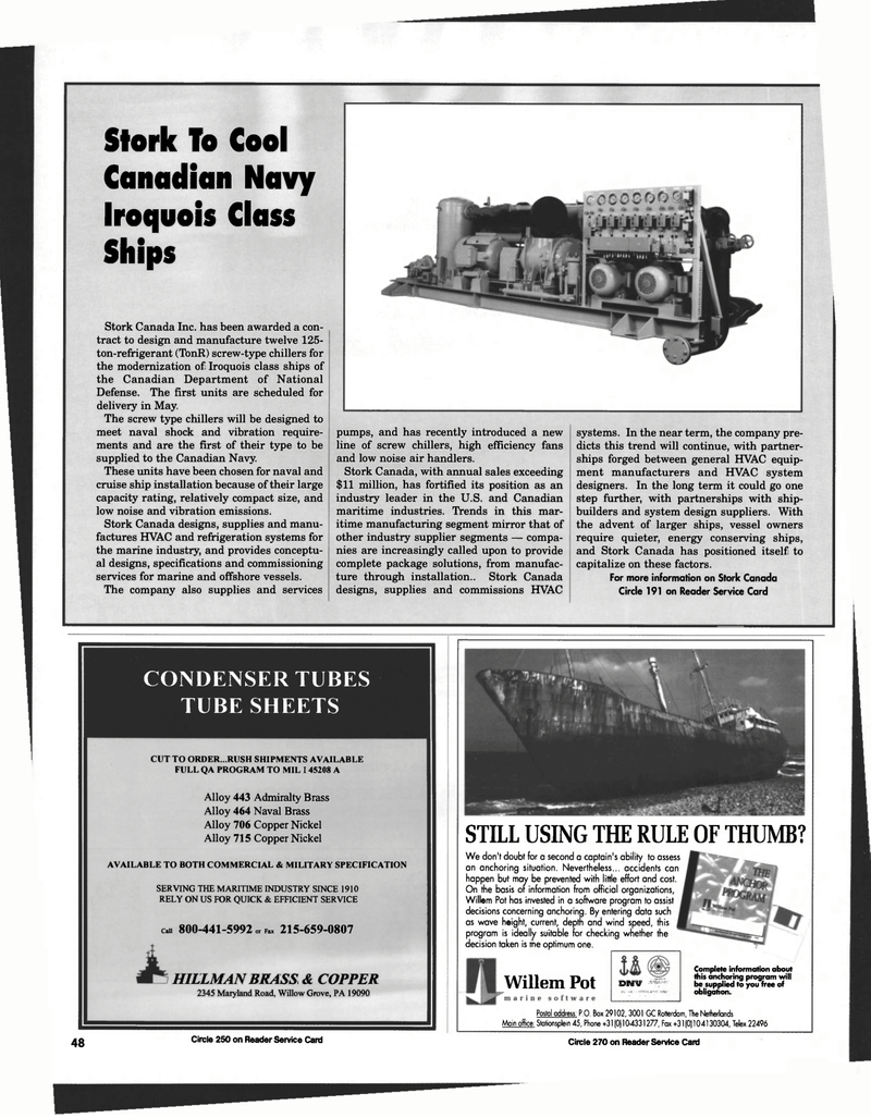 Maritime Reporter Magazine, page 40,  Mar 1997
