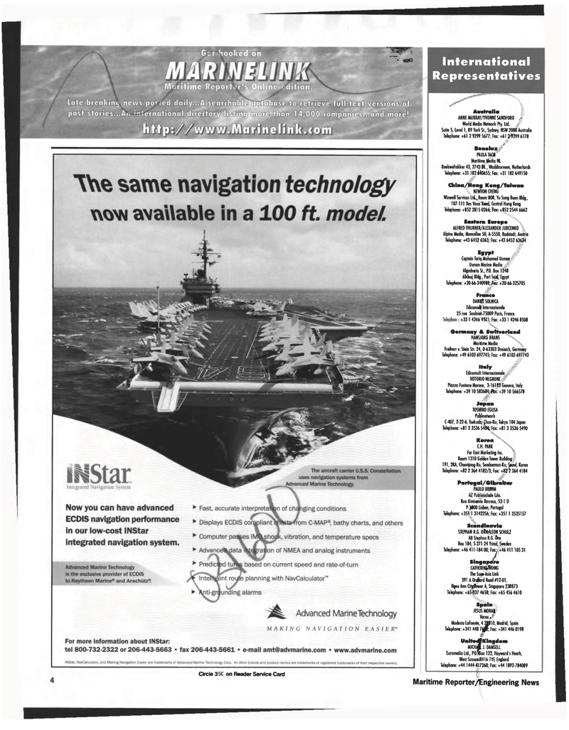 Maritime Reporter Magazine, page 4,  Apr 1997