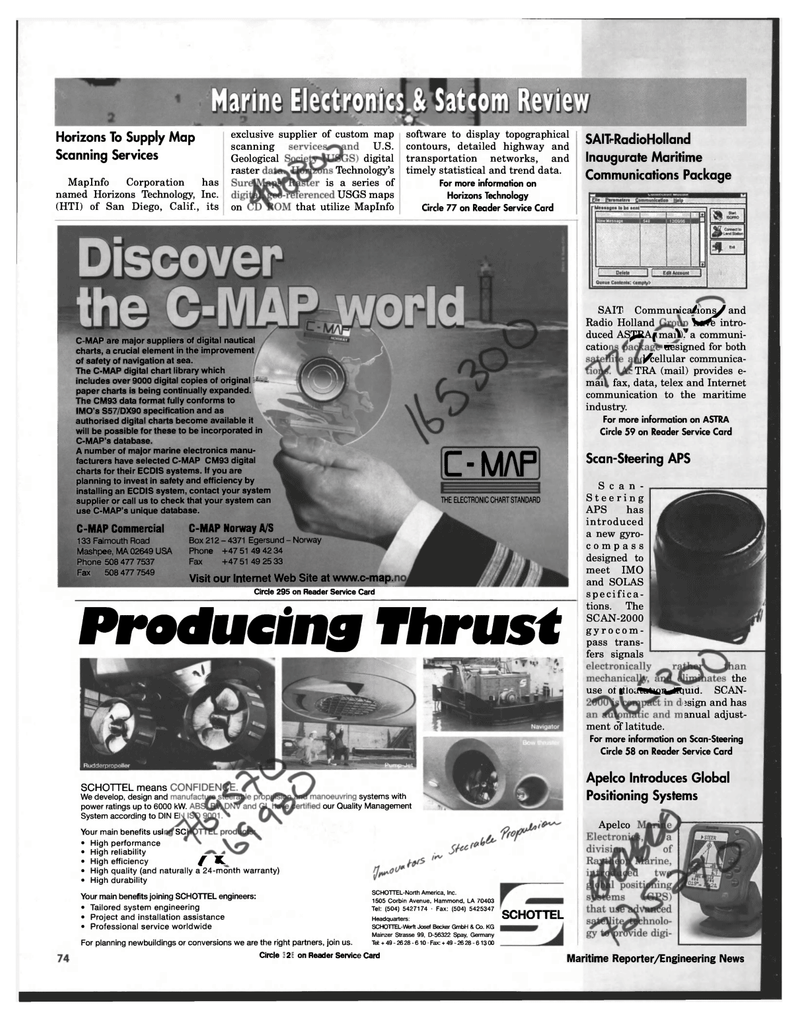 Maritime Reporter Magazine, page 74,  Apr 1997