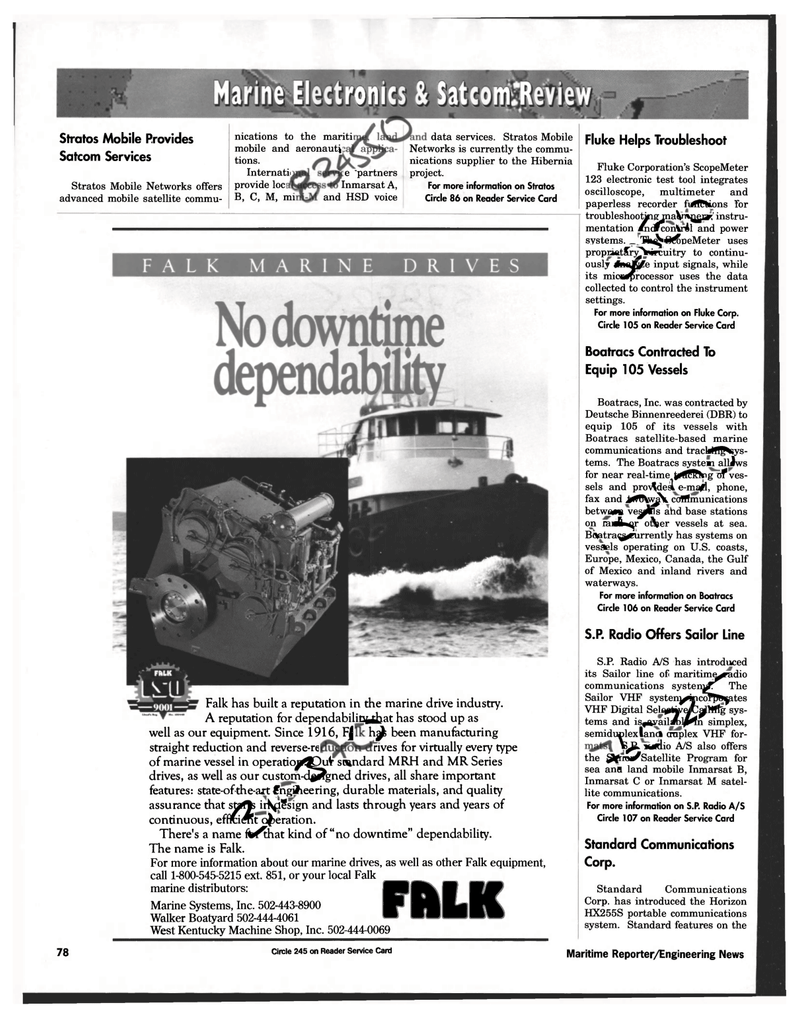 Maritime Reporter Magazine, page 78,  Apr 1997