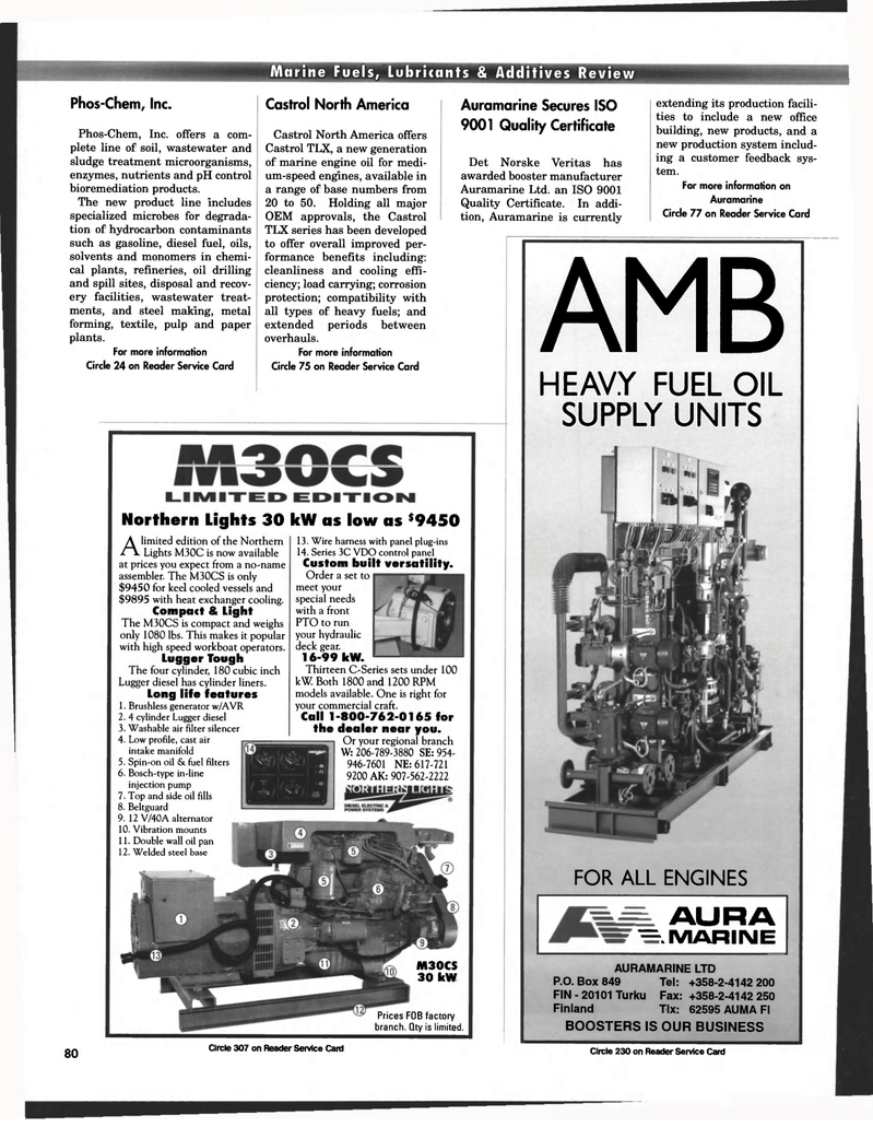 Maritime Reporter Magazine, page 70,  May 1997