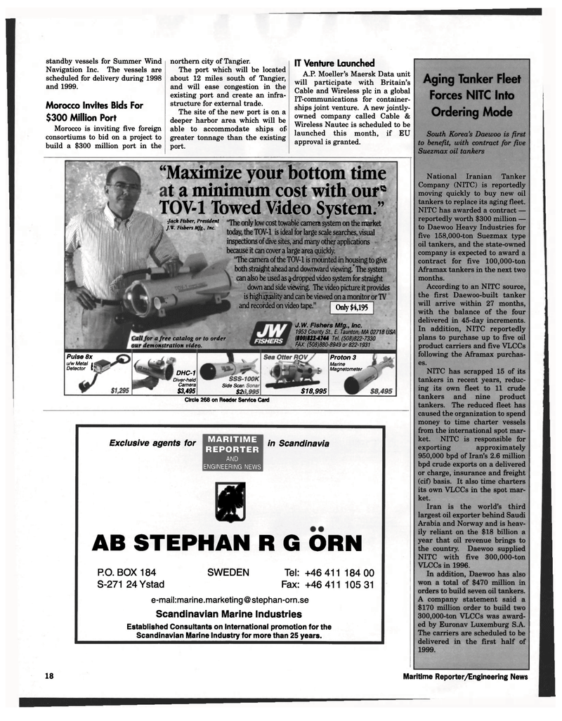 Maritime Reporter Magazine, page 18,  Jul 1997