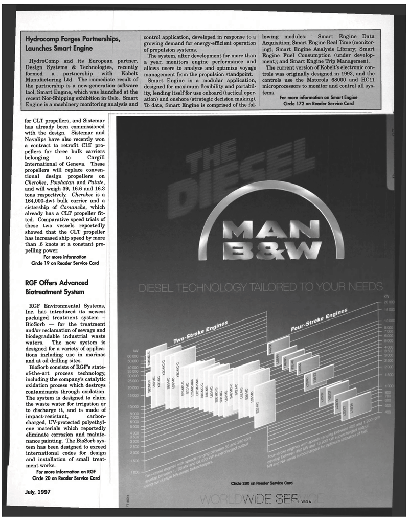 Maritime Reporter Magazine, page 39,  Jul 1997