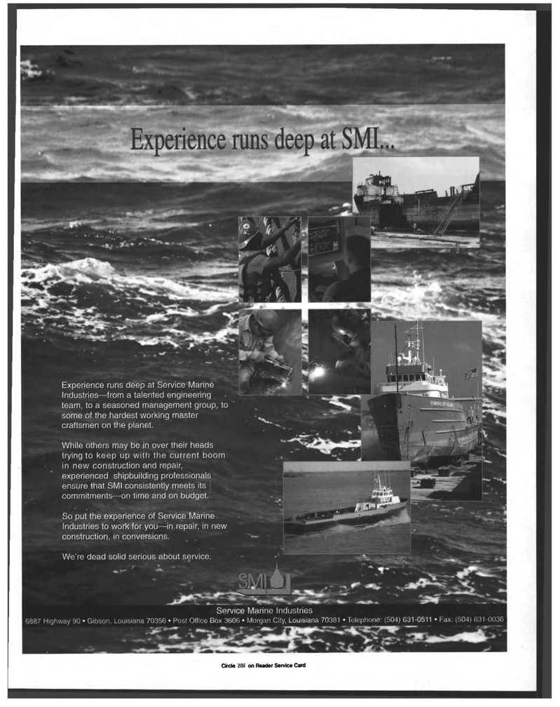 Maritime Reporter Magazine, page 33,  Aug 1997