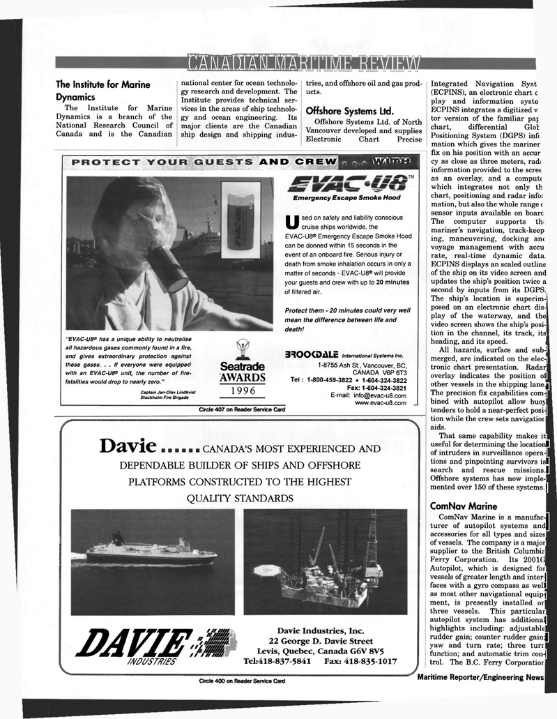 Maritime Reporter Magazine, page 30,  Sep 1997