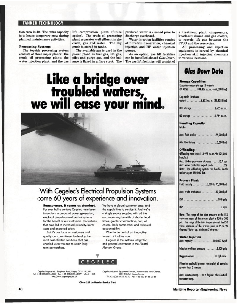 Maritime Reporter Magazine, page 40,  Sep 1997