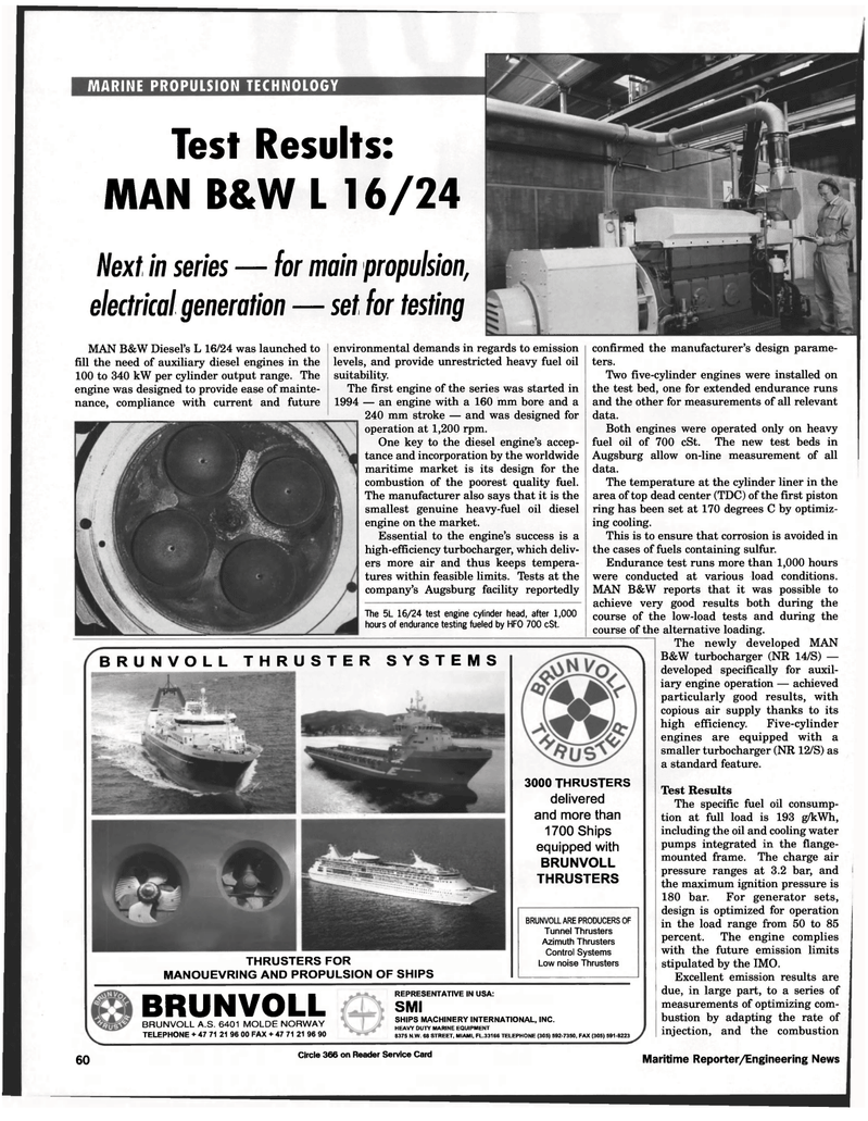 Maritime Reporter Magazine, page 60,  Sep 1997