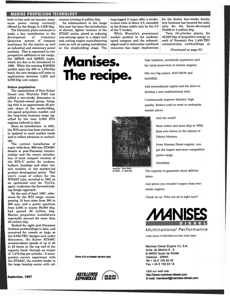 Maritime Reporter Magazine, page 65,  Sep 1997