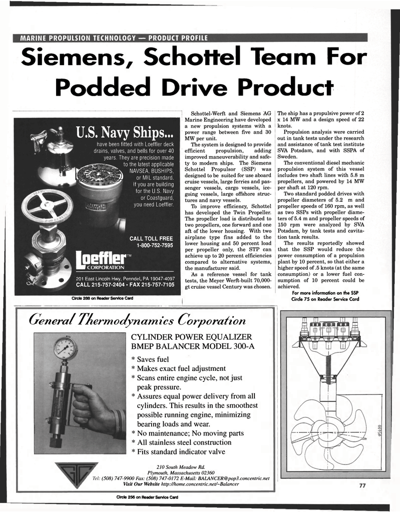 Maritime Reporter Magazine, page 77,  Sep 1997