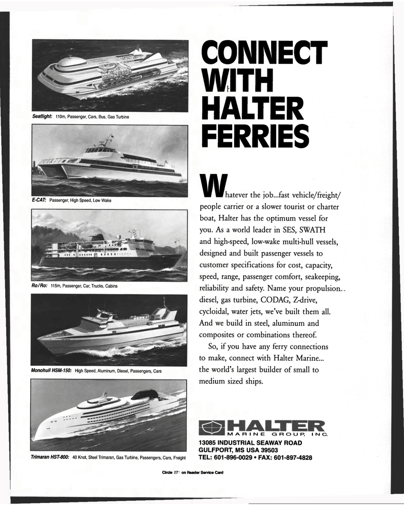 Maritime Reporter Magazine, page 57,  Oct 1997