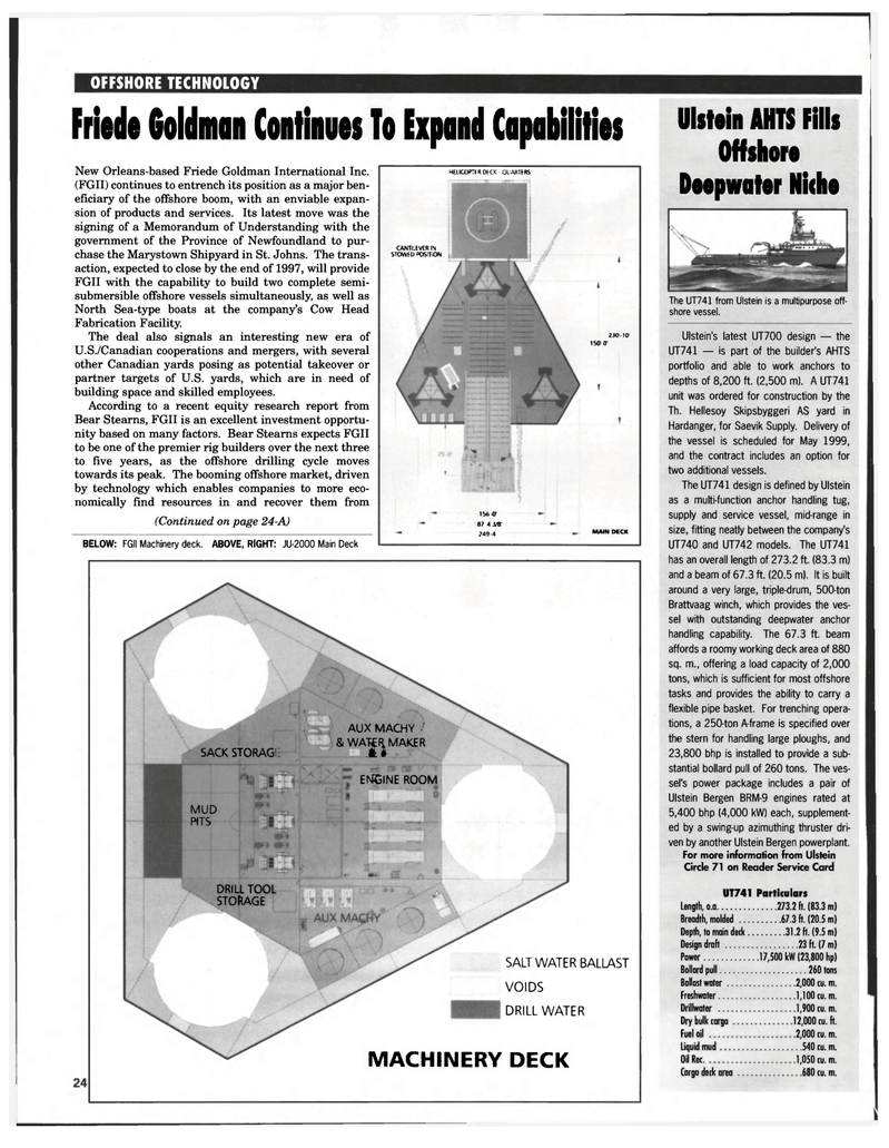 Maritime Reporter Magazine, page 24,  Nov 1997