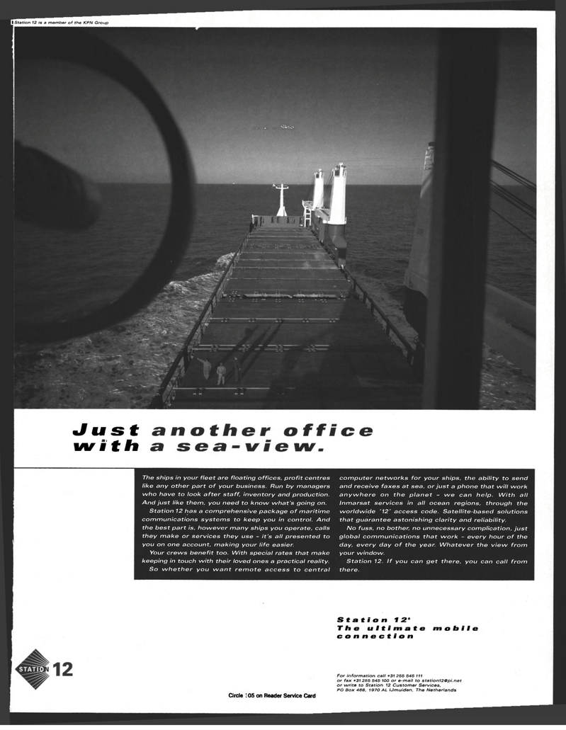 Maritime Reporter Magazine, page 31,  Nov 1997