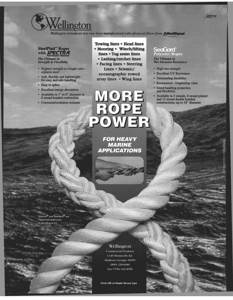 Maritime Reporter Magazine, page 44,  Nov 1997