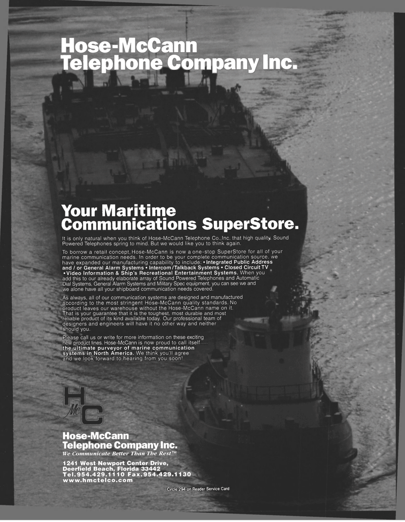Maritime Reporter Magazine, page 21,  Dec 1997
