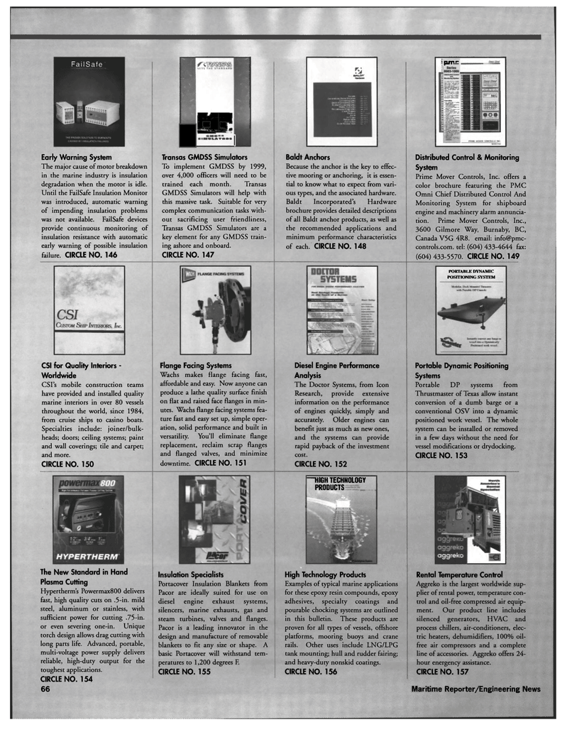 Maritime Reporter Magazine, page 67,  Dec 1997