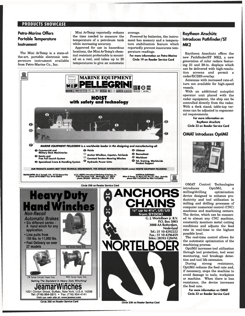 Maritime Reporter Magazine, page 81,  Dec 1997