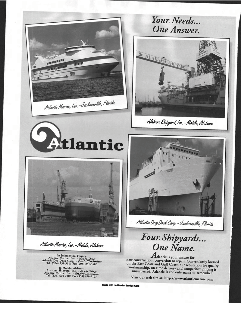 Maritime Reporter Magazine, page 24,  Jan 1998