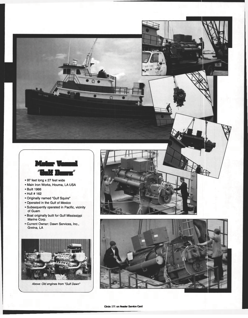 Maritime Reporter Magazine, page 51,  Jan 1998
