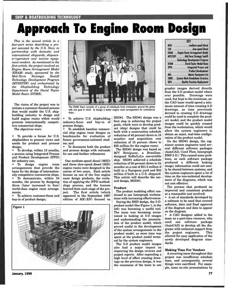 Maritime Reporter Magazine, page 77,  Jan 1998