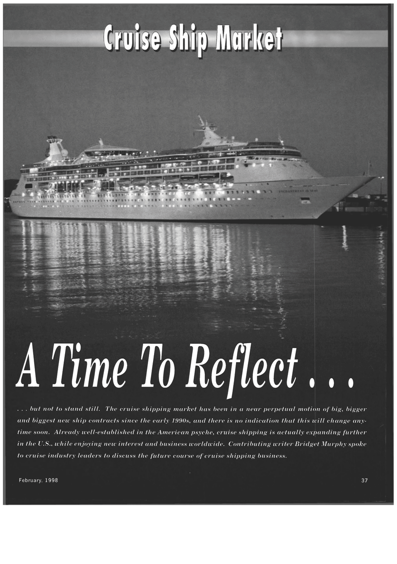 Maritime Reporter Magazine, page 37,  Feb 1998