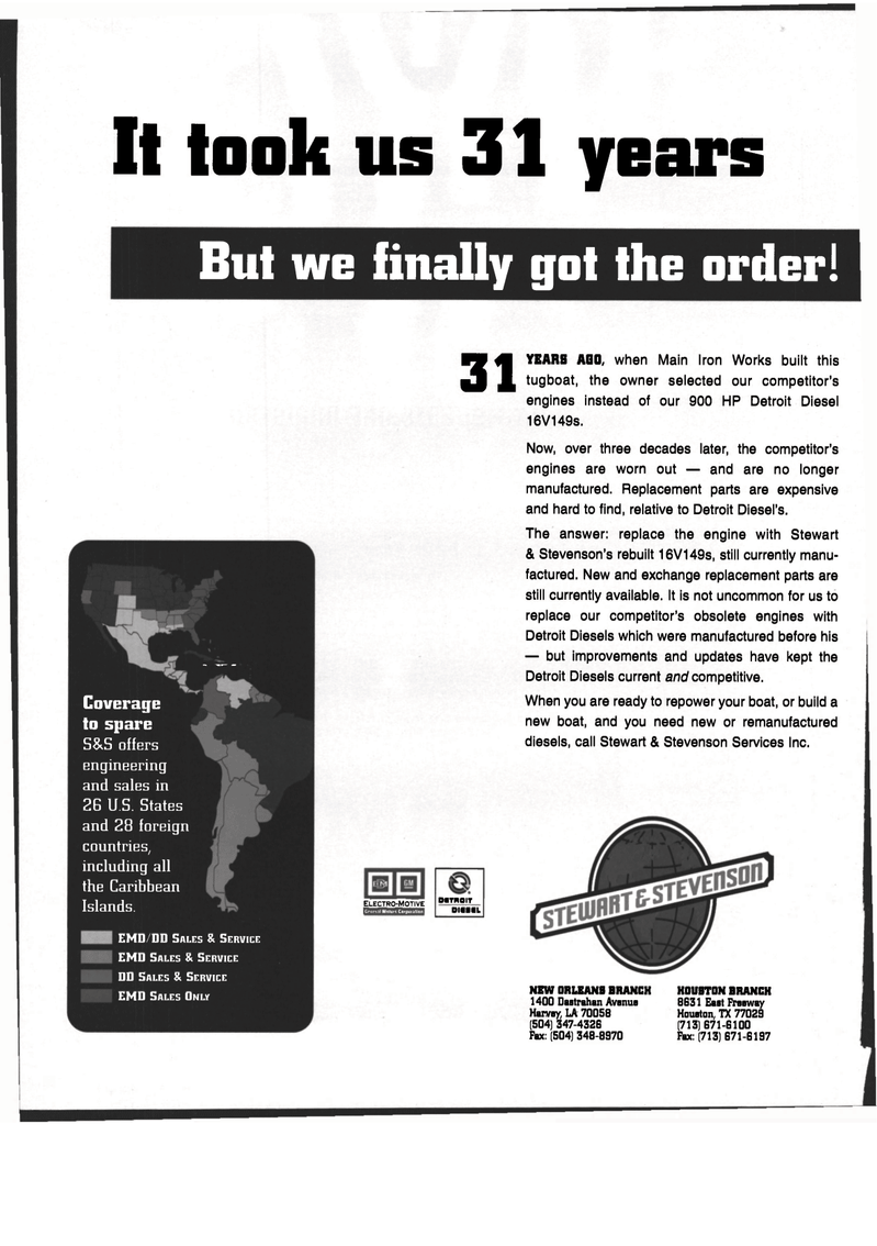 Maritime Reporter Magazine, page 46,  Feb 1998