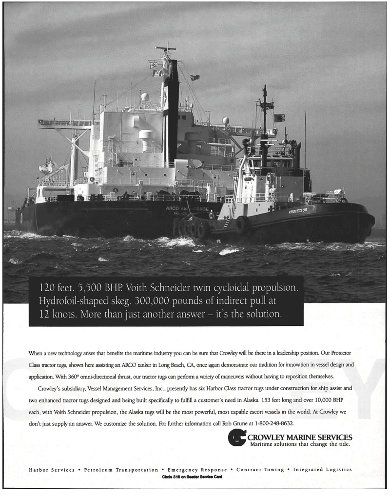 Maritime Reporter Magazine, page 9,  Mar 1998
