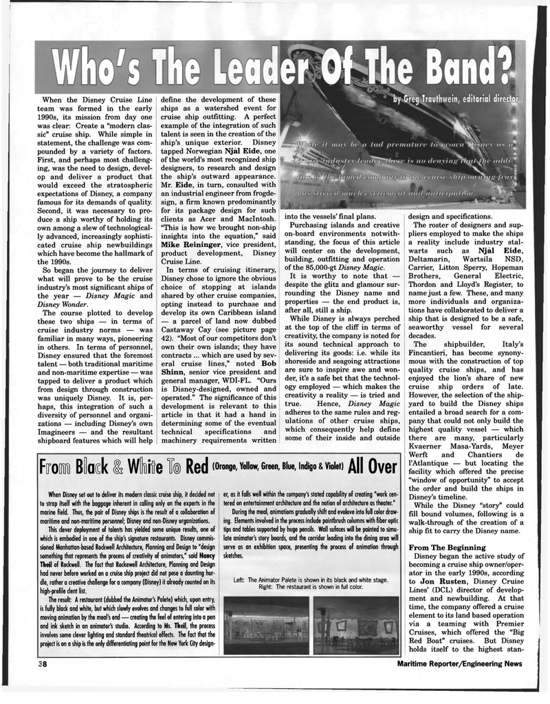 Maritime Reporter Magazine, page 40,  Mar 1998