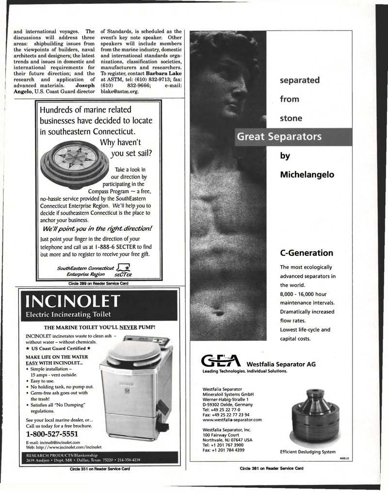 Maritime Reporter Magazine, page 85,  Apr 1998