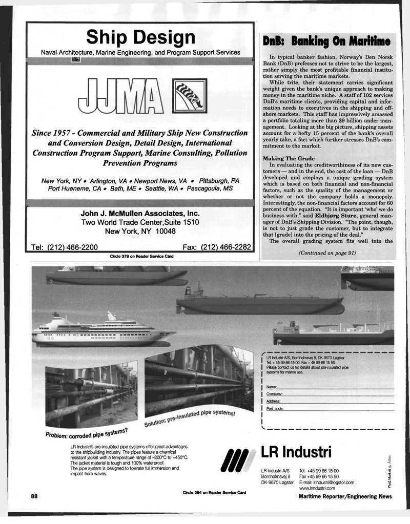 Maritime Reporter Magazine, page 96,  Apr 1998