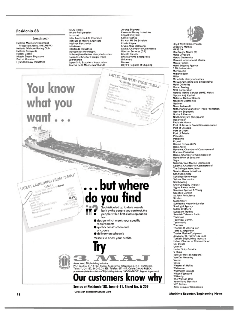 Maritime Reporter Magazine, page 16,  May 1998