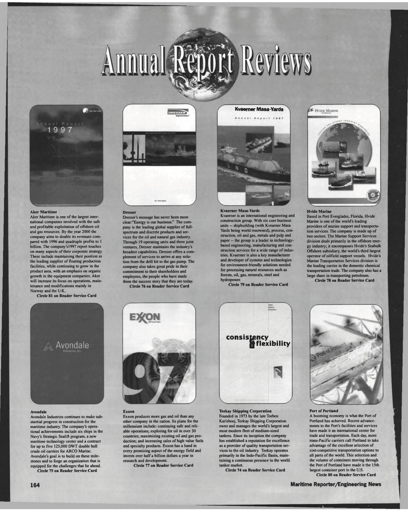 Maritime Reporter Magazine, page 152,  Jun 1998