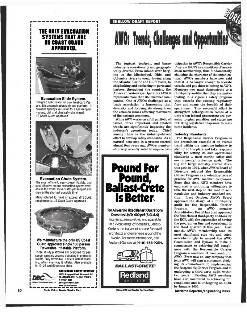 Maritime Reporter Magazine, page 63,  Jun 1998