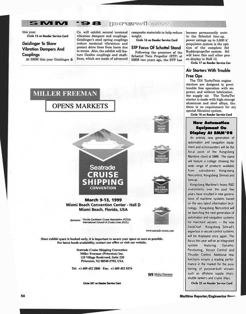 Maritime Reporter Magazine, page 72,  Sep 1998