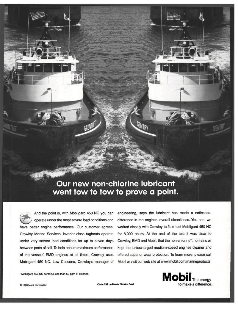 Maritime Reporter Magazine, page 43,  Oct 1998