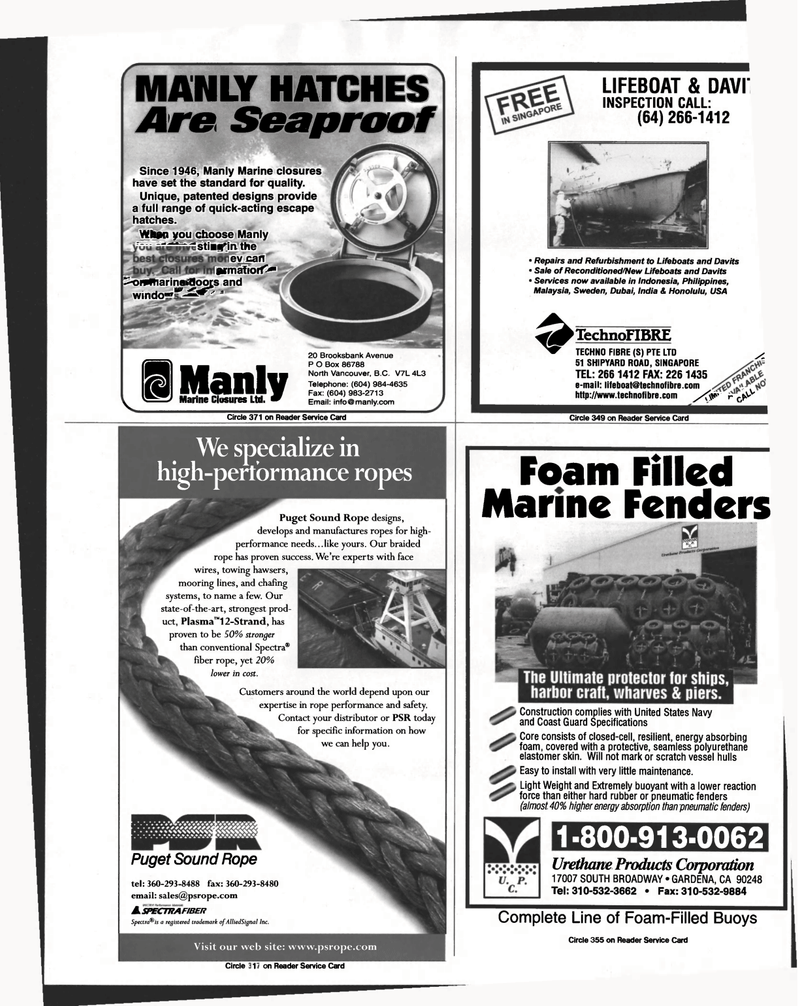 Maritime Reporter Magazine, page 12,  Nov 1998