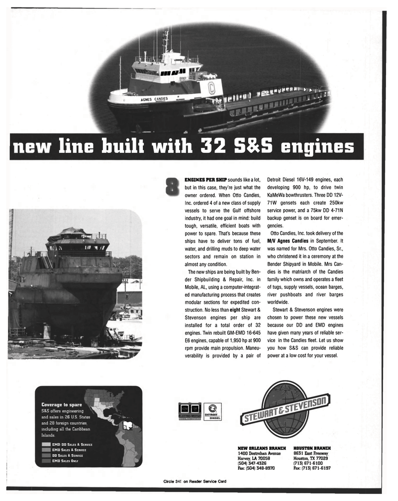 Maritime Reporter Magazine, page 69,  Nov 1998
