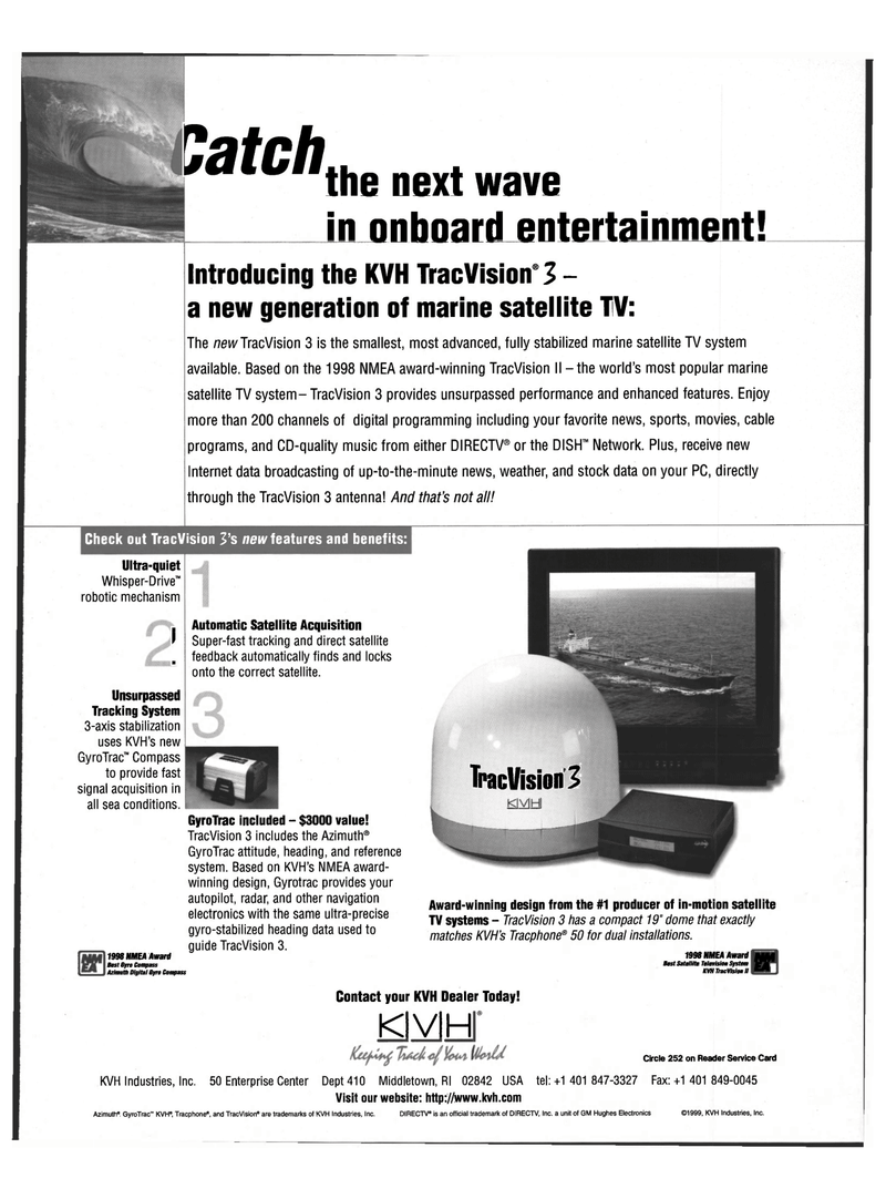 Maritime Reporter Magazine, page 8,  Feb 1999
