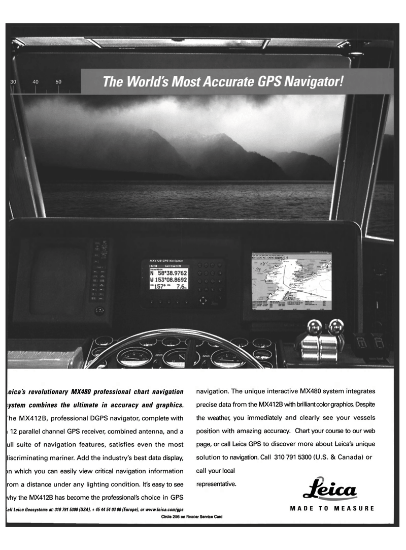 Maritime Reporter Magazine, page 3rd Cover,  Feb 1999