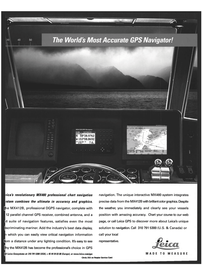 Maritime Reporter Magazine, page 3rd Cover,  Mar 1999