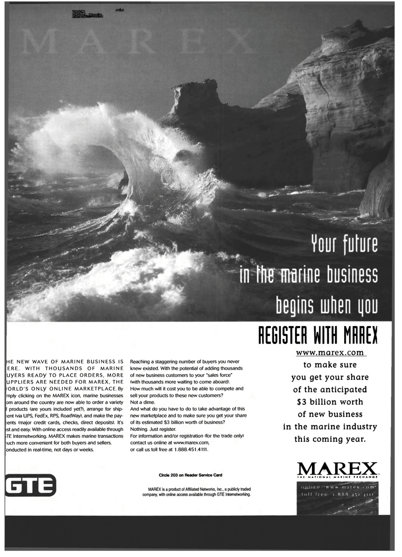 Maritime Reporter Magazine, page 1,  Jul 1999