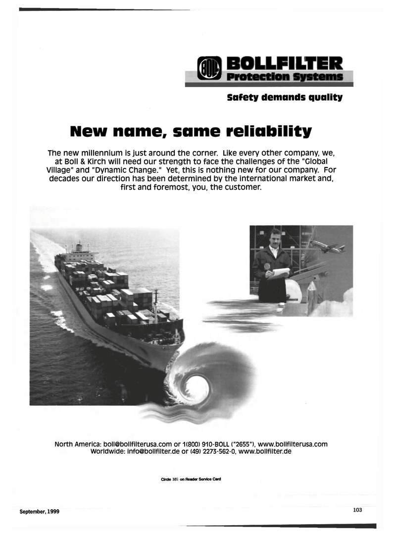 Maritime Reporter Magazine, page 99,  Sep 1999