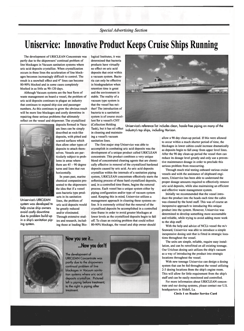 Maritime Reporter Magazine, page 30,  Sep 1999