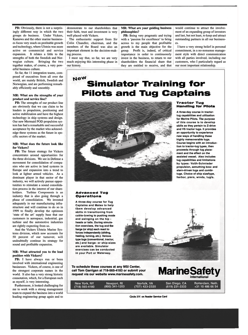 Maritime Reporter Magazine, page 75,  Sep 1999