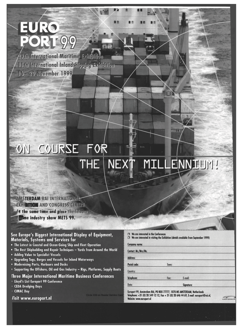 Maritime Reporter Magazine, page 92,  Sep 1999