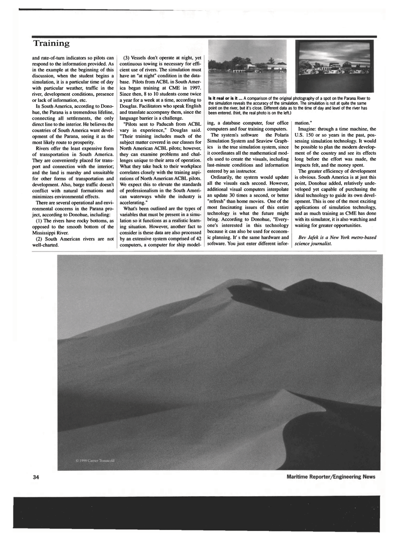 Maritime Reporter Magazine, page 34,  Oct 1999