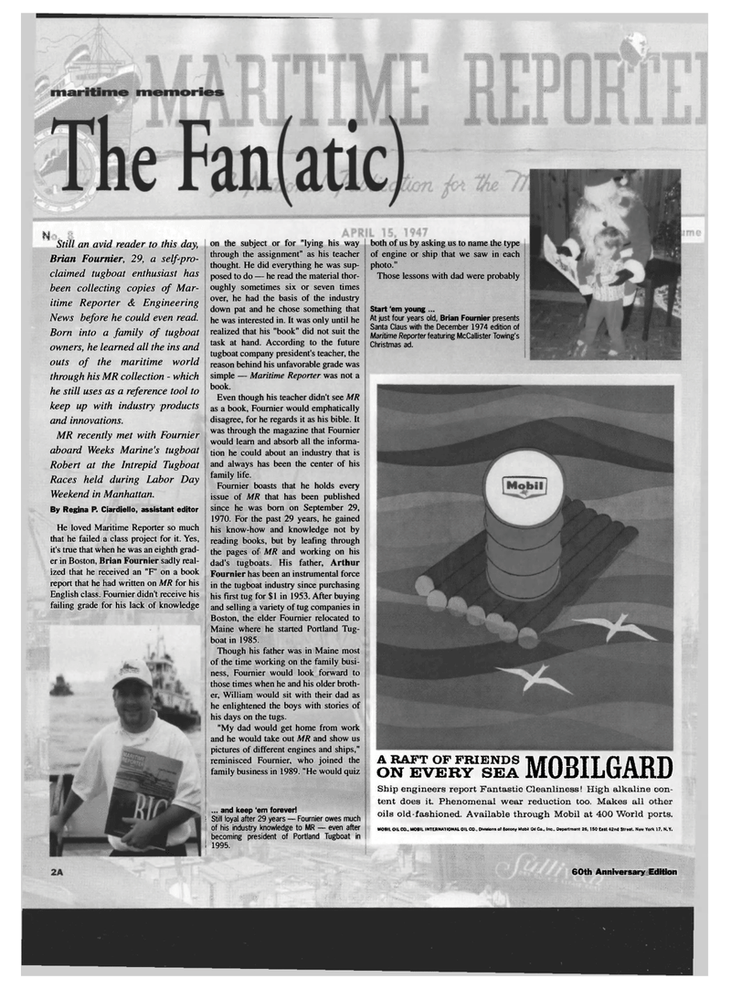 Maritime Reporter Magazine, page 42,  Oct 1999