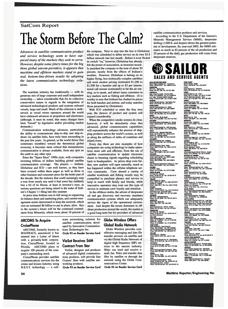 Maritime Reporter Magazine, page 66,  Oct 1999