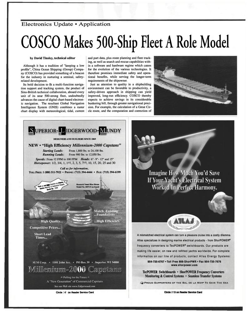 Maritime Reporter Magazine, page 66,  Nov 1999