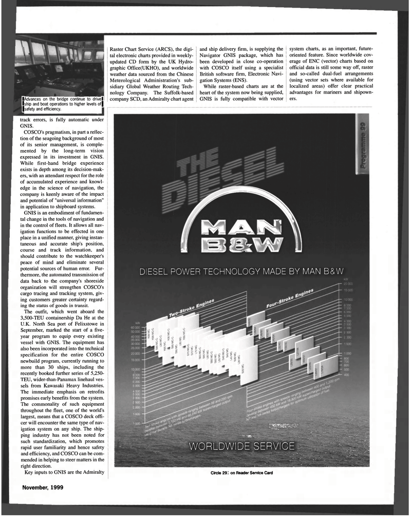 Maritime Reporter Magazine, page 67,  Nov 1999